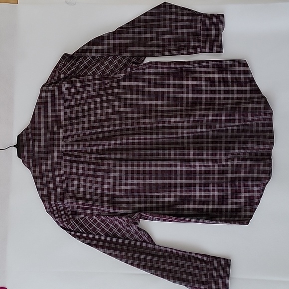 Nautica Plaid Button Down Men's Shirt Size Large 80's Two-Ply Cotton - Picture 8 of 8